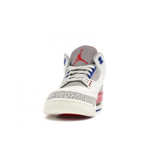 Кроссы Jordan 3 Retro International Flight - мужская сетка размеров