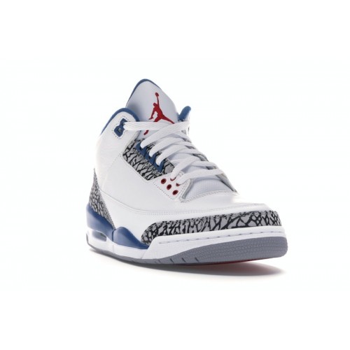 Air Jordan 3 Retro True Blue 2001 - мужская сетка размеров