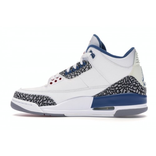 Air Jordan 3 Retro True Blue 2001 - мужская сетка размеров
