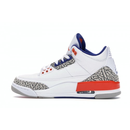 Кроссы Jordan 3 Retro Knicks - мужская сетка размеров