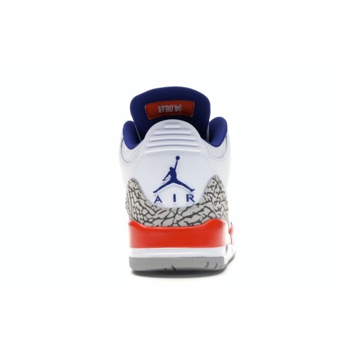 Кроссы Jordan 3 Retro Knicks - мужская сетка размеров