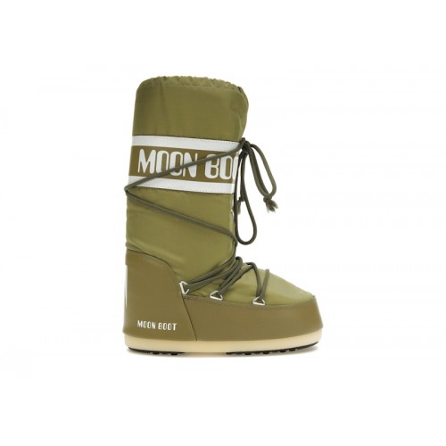 Moon Boot Icon Nylon Boot Khaki - мужская сетка размеров