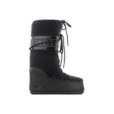 Moon Boot Icon Quilt Boot Black