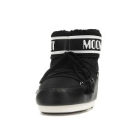Moon Boot Icon Low Nylon Boot Black White