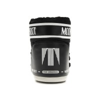 Moon Boot Icon Low Nylon Boot Black White