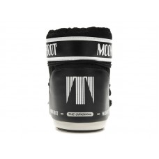 Moon Boot Icon Low Nylon Boot Black White