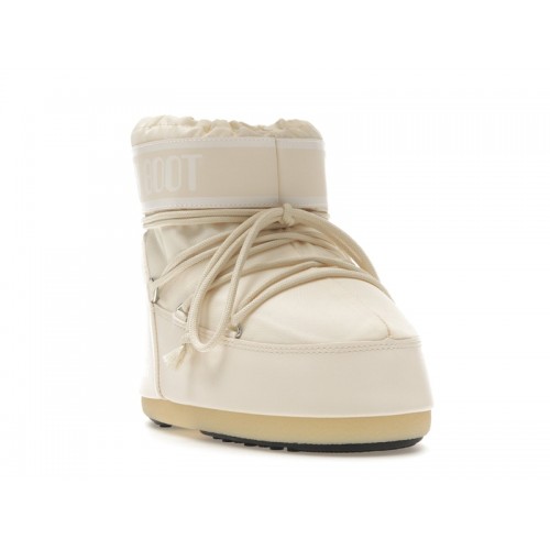 Moon Boot Icon Low Nylon Boot Cream White - мужская сетка размеров