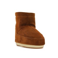 Moon Boot No Lace Suede Boot Tan
