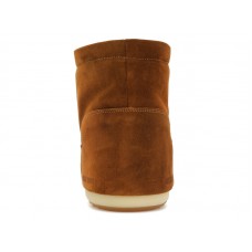 Moon Boot No Lace Suede Boot Tan