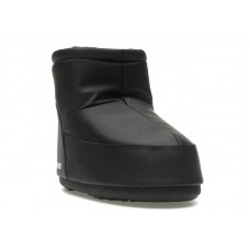 Moon Boot No Lace Rubber Boot Black