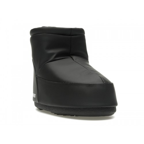 Moon Boot No Lace Rubber Boot Black - мужская сетка размеров