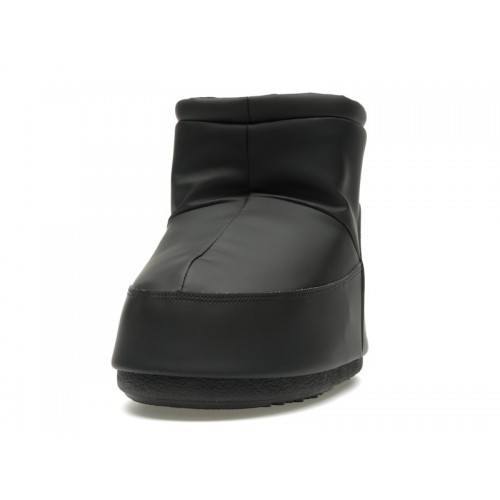Moon Boot No Lace Rubber Boot Black - мужская сетка размеров