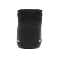 Moon Boot No Lace Rubber Boot Black