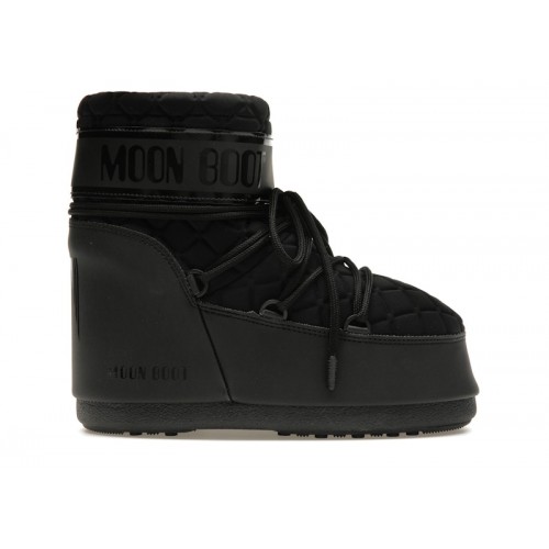 Moon Boot Icon Quilt Low Boot Sigma Black - мужская сетка размеров