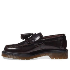 Dr. Martens Adrian Arcadia Leather Tassel Loafer Cherry Red