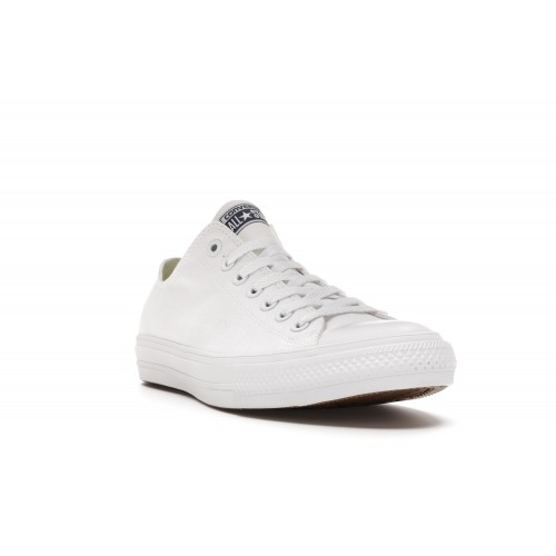 Кеды Converse Chuck Taylor II OX White - мужская сетка размеров