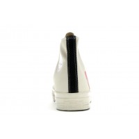 Кеды Converse Chuck Taylor All-Star 70 Hi Comme des Garcons PLAY White