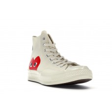 Кроссовки Converse Chuck Taylor All Star 70 Hi Comme des Garcons PLAY White