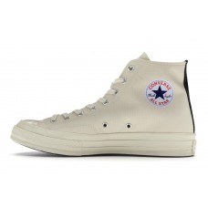 Кроссовки Converse Chuck Taylor All Star 70 Hi Comme des Garcons PLAY White