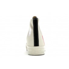 Кроссовки Converse Chuck Taylor All Star 70 Hi Comme des Garcons PLAY White