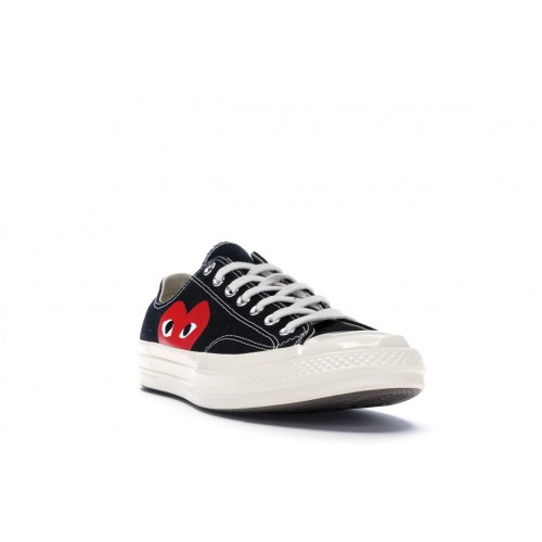 Кеды Converse Chuck Taylor All-Star 70 Ox Comme des Garcons PLAY Black - мужская сетка размеров