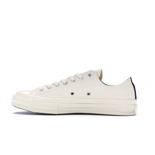 Кеды Converse Chuck Taylor All-Star 70 Ox Comme des Garcons PLAY White - мужская сетка размеров