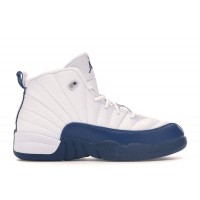 Детские кроссовки Jordan 12 Retro French Blue (2016) (PS)