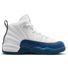 Детские кроссовки Jordan 12 Retro French Blue (2025) (PS)