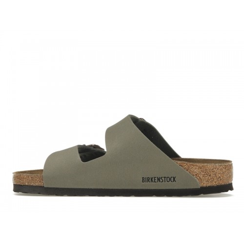 Birkenstock Arizona Birkibuc Stone (W) - женская сетка размеров