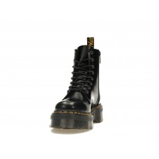Dr. Martens Jadon Platform Boots Black Smooth Leather