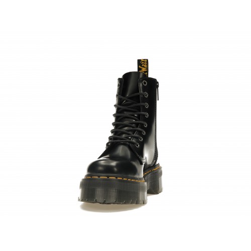 Dr. Martens Jadon Platform Boots Black Smooth Leather - мужская сетка размеров