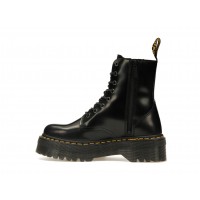 Dr Martens Jadon Platform Boots Black Smooth Leather