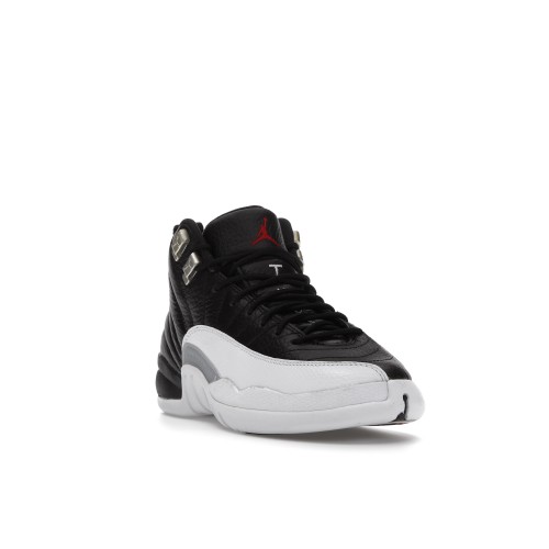 Кроссы Jordan 12 Retro Playoffs (2022) (GS) - подростковая сетка размеров