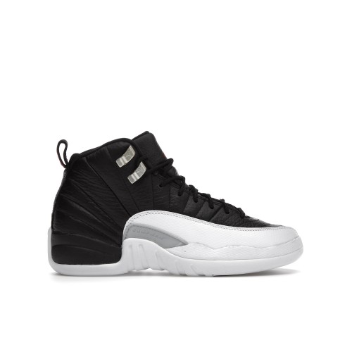 Кроссы Jordan 12 Retro Playoffs (2022) (GS) - подростковая сетка размеров