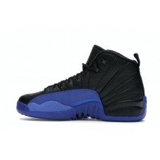 Подростковые кроссовки Jordan 12 Retro Black Game Royal (GS)