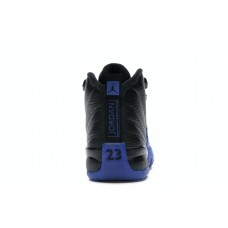 Подростковые кроссовки Jordan 12 Retro Black Game Royal (GS)
