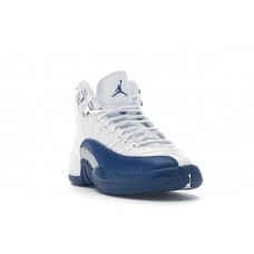 Подростковые кроссовки Jordan 12 Retro French Blue (2016) (GS)