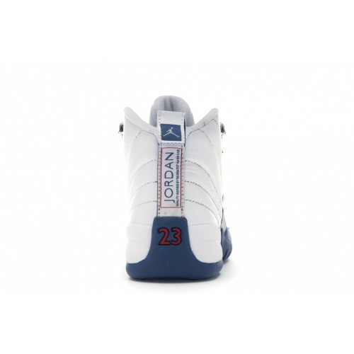 Кроссы Jordan 12 Retro French Blue (2016) (GS) - подростковая сетка размеров