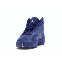 Подростковые кроссовки Jordan 12 Retro Deep Royal Blue (GS)