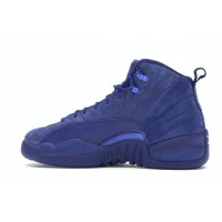 Подростковые кроссовки Jordan 12 Retro Deep Royal Blue (GS)