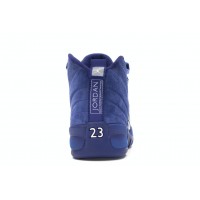 Подростковые кроссовки Jordan 12 Retro Deep Royal Blue (GS)