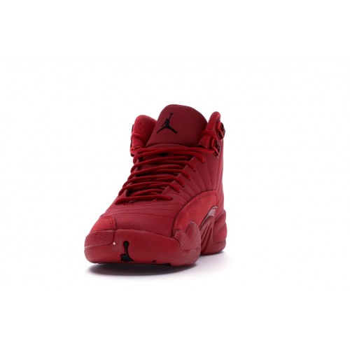 Кроссы Jordan 12 Retro Gym Red (2018) (GS) - подростковая сетка размеров