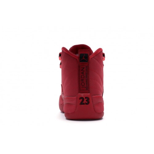 Кроссы Jordan 12 Retro Gym Red (2018) (GS) - подростковая сетка размеров