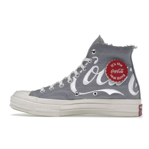 Кеды Converse Chuck Taylor All-Star 70 Hi Kith Coca-Cola Denim (2019) - мужская сетка размеров