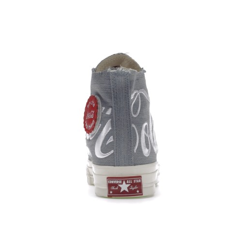 Кеды Converse Chuck Taylor All-Star 70 Hi Kith Coca-Cola Denim (2019) - мужская сетка размеров