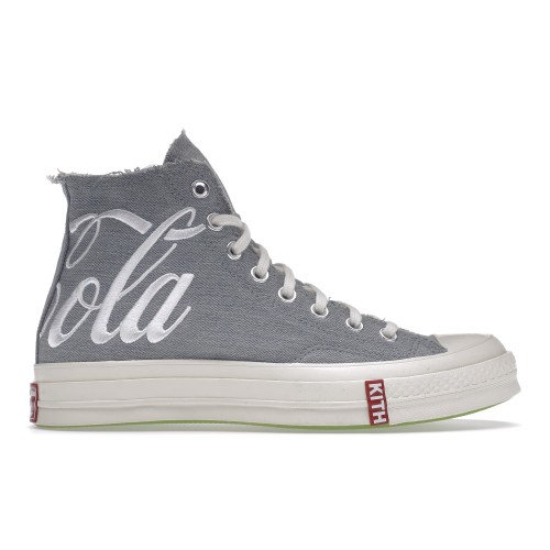 Кеды Converse Chuck Taylor All-Star 70 Hi Kith Coca-Cola Denim (2019) - мужская сетка размеров