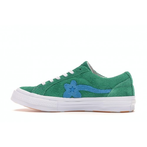 Кроссы Converse One Star Ox Tyler the Creator Golf le Fleur Jolly Green - мужская сетка размеров