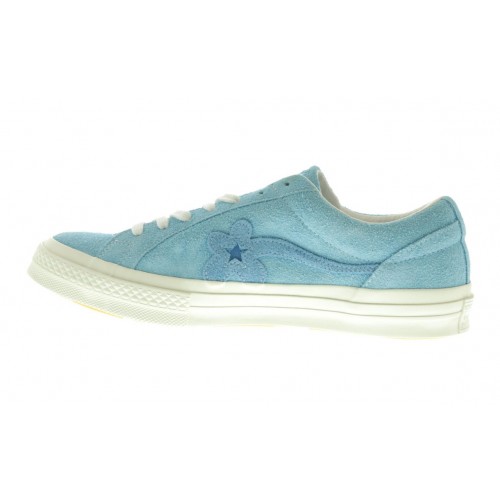 Кроссы Converse One Star Ox Tyler the Creator Golf le Fleur Bachelor Blue - мужская сетка размеров