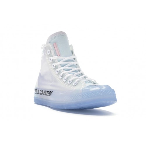 Кроссы Converse Chuck Taylor All Star Vulcanized Hi Off-White - мужская сетка размеров