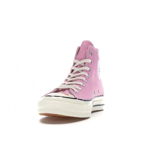 Кроссы Converse Chuck Taylor All Star 70 Hi Hello Kitty Pink - мужская сетка размеров